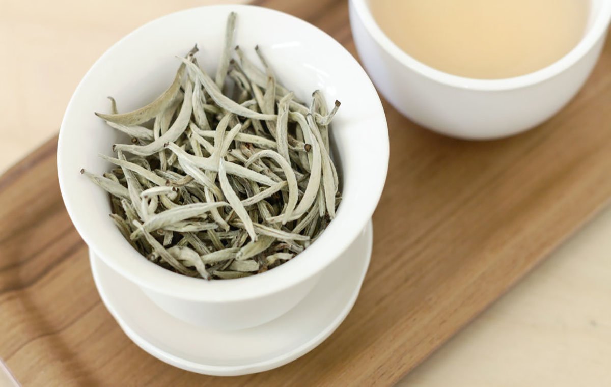 چای سفید خشک شده