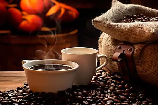 فنجان اسپرسو تازه دم شده از قهوه روبوستا پی بی هند