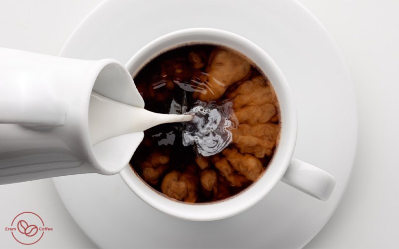 ترکیب شیر و قهوه